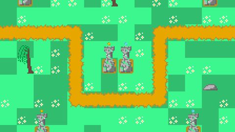 Tower defense map
